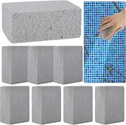 8 PCS Pool Pumice Stone Pool Cleaning Pumice Block Swimming Pumice Pool Tile Stone for Swimming Pools Spa Tile Grout Concrete Cleaning