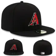 New Era Arizona Diamondbacks Fitted Hat MLB Authentic Game 2016 On field Cap