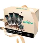 mCaffeine Coffee Detan Facial Travel KitFace Wash, Scrub, Mask, Moisturizer suns