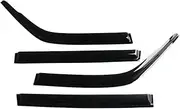 Window Visor Side Window Deflector Fit for Nissan Patrol Y61 1998-2004 Door Visor Weather Shields Sun Rain Guards, HUIM SHSE3 STORE-1