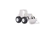 Gibson Gifts Silver Tractor Moneybank Coin Storage Baby/Infant Gift Keepsake
