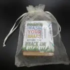 Filthy Farmgirl WASH YOUR BALLS BEFORE YOU WHACK EM Tangerine Green Soap Hawaii