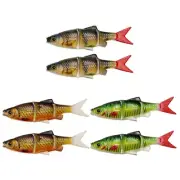 2Pcs Multi Jointed Swimbait Fishing Lures Sea Fishing Tackle Roachs Lures