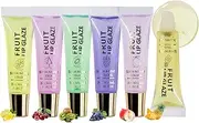 Lip Gloss Glaze,6X Moisturizing Lip Gloss With Fruit Scent | Portable Skin Care Supplies For Business Trip Home Outdoor School