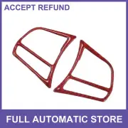 TWO Red Steering Wheel Cover Trim Custom for BMW 3 4 Series GT F30 2014-2019 (for: BMW)