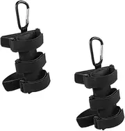 2pcs Bike Speaker Mount Wireless Speaker Fixed Belt Speaker Holder Strap Nylon Material for Long-Lasting Use Easy Install on Golf Carts Boats Bicycles
