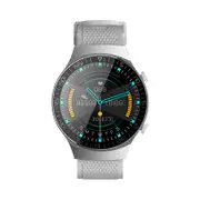 Smart Fitness Watch For Sports Fitness Blood Oxygen Blood Pressure Monitoring With Sports Tracking Waterproof And Seatproof - Silver