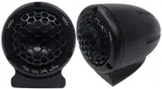 Sky High Car Audio 1.5" Encapsulated Dome Tweeters with Aluminum Diaphragm