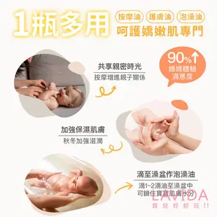 【丹麥Derma德瑪】寶寶有機按摩浴油150ml 嬰兒油 derma按摩油 derma沐浴油 derma嬰兒油