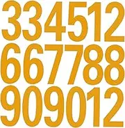 HOLIDYOYO Reflective Mailbox Numbers Decal Self Adhesive Stickers for Outdoor Use for Address Signs Bins Lockers and More
