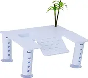 Ipetboom Turtle Basking Platform DIY Plastic Floating Sturdy Square Reptile Climbing Coconut Tree Aquarium Accessory