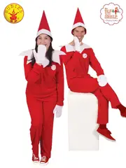 Elf On The Shelf Adult Costume - Unisex - Standard