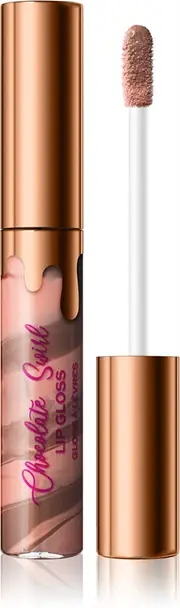 I Heart Revolution Chocolate Lip Gloss Color Vanilla Ice Cream 7 Ml