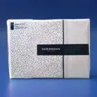 SPECKE 3pc Cotton KING SINGLE Bed Sheet Set in Midnight by SHERIDAN RRP $220