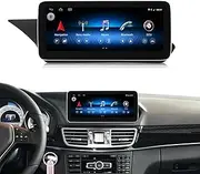 10.25 inch HD Touchscreen for Mercedes Benz E Class W212 from 2013 to 2014 NTG 4.5 Car Stereo Radio with Wireless Carplay Android AUTO Bluetooth GPS