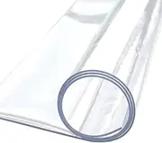 Anti-Slip Transparent Carpet Mat for Home Office Hotel, Rectangle PVC Floor Carpet Rug Protection Mats, Cuttable ＆ Customizable, Can to Cut (Size : 1m x 2m/39inx79in)