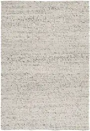 Skandi Felted Wool Rug Grey