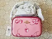 Coach Mini Jamie Camera Bag With Cherry Print NWT CR173 Limited Edition 2024