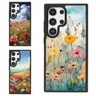 Grassland Flowers Meadow For Samsung Galaxy Z Fold Flip 3 4 5 6 Lightweight Case