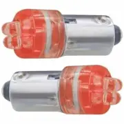 United Pacific 38570 - Red 4 Micro Diode 1893 LED Bulbs - 2 Pack