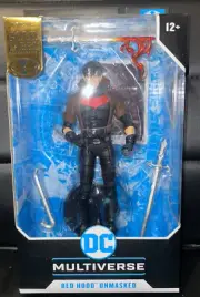 DC Multiverse Red Hood Unmasked Exclusive McFarlane Gold Label Sealed