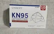 10 Piece KN95 Protective Multi Layers Face Mask Disposable Masks