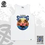 SLANT 衝浪背心 TAIWAN SURFING 浪人背心 衝浪休閒背心 夏日單品 SURF 純棉背心輕薄款