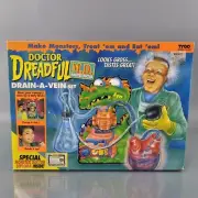 Vintage Tyco Doctor Dreadful Drain-a-Vein Set Monster Lab 1996 NEW SEALED