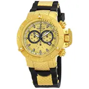 Original Invicta Subaqua Noma Sport Chronograph Gold Dial Men's Watch 5517