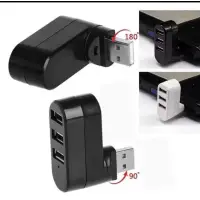 在飛比找蝦皮購物優惠-可180度旋轉  USB 2.0 分離器 集線器 3口 us