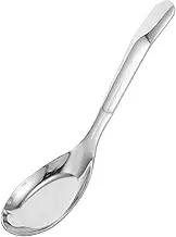 UTHCLO Dinner Spoon Stainless Steel Spoons with Polished Finish Comfortable Grip for Ramen Soup Meals Dishwasher Safe Modern Design for Home Restaurant