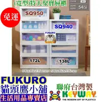 在飛比找蝦皮購物優惠-fukuro貓頭鷹小舖 免運非偏遠地區 聯府KEYWAY S