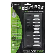 10 Pack Kableflags Cable Management Tags/Labels "Home" for Appliances