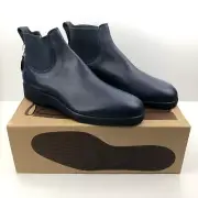 RM WILLIAMS Marc Newson Blue Indigo Leather Yard Boot 365 11.5 G 12.5 US $445