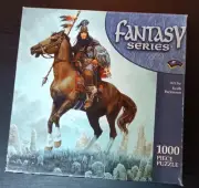 Wizards of the Coast 1000 Piece Fantasy puzzle Keith Parkinson Man om Horse