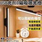 【199超取免運】攝彩@USB充LED磁吸宿舍燈 手持戶外露營應急照明燈 USB充電式閱讀燈 床頭燈 衣櫥燈 自然光小夜燈 讀書燈【全壘打★APP下單 跨店最高20%點數回饋!!】