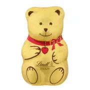 Lindt Chocolate Teddy Bear From Alpenmilchschokolade Hohlfigur