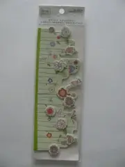 Heidi Grace Sweet Whimsy Glitter Accents GARDEN BORDER NIP