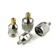 1x RP-SMA Male/Female To N Male / Female Jack Plug COAX RF Connector Adapter