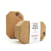 在飛比找momo購物網優惠-【INEXTION】Cork Yoga Block 羽量級八