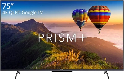 Prism+ Q75 Ultra | 4K QLED Google TV | 75 Inch | Google Playstore | HDR10+ | ...