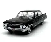 EY 1:87 Black 1961 Muscle Classic Sedan Sport Model Diecast Collect Car