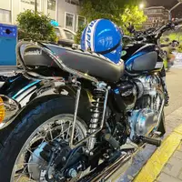 在飛比找蝦皮商城精選優惠-W800鍍鉻後靠背 適用於 kawasaki W800改裝鍍