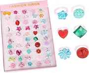 HOMOBABE Cartoon Ring Rings The Ring Adjustable Ring Colorful
