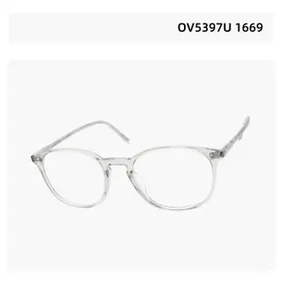 Oliver Peoples OV5397U 摩根費里曼同款 透明手工板材全框復古潮流眼鏡 男生女生眼鏡框【幸子眼鏡】