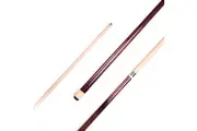 Dyed Maple Pool Snooker Billiard Cue Stick Purple 12.5mm Tip