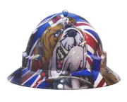 Cool Hard Hats Unisex BRITISH BULLDOG Pro Choice Wide Brim Safety Hard Hat