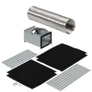 Broan-NuTone Range Hood Parts 13.6"W Multi-tonal Recirculating Kit Multi-Color