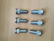 6 Massey Ferguson front wheel studs Te20, MF35, MF65 early MF135, 148