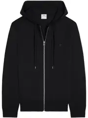 [Courrèges] zipped wool hoodie L Black